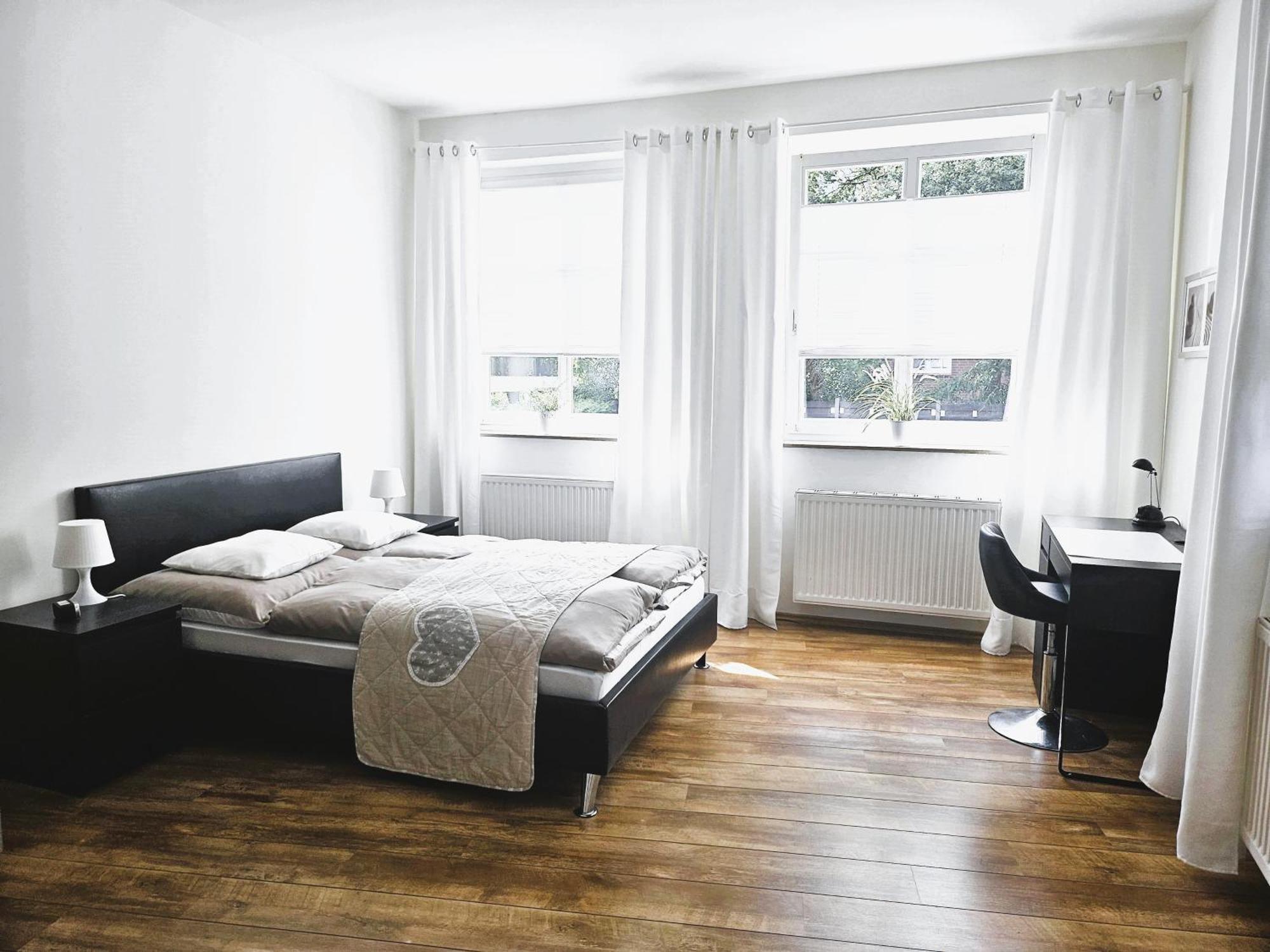 Das Nest Boardinghouse Hamburg Niendorf Bagian luar foto