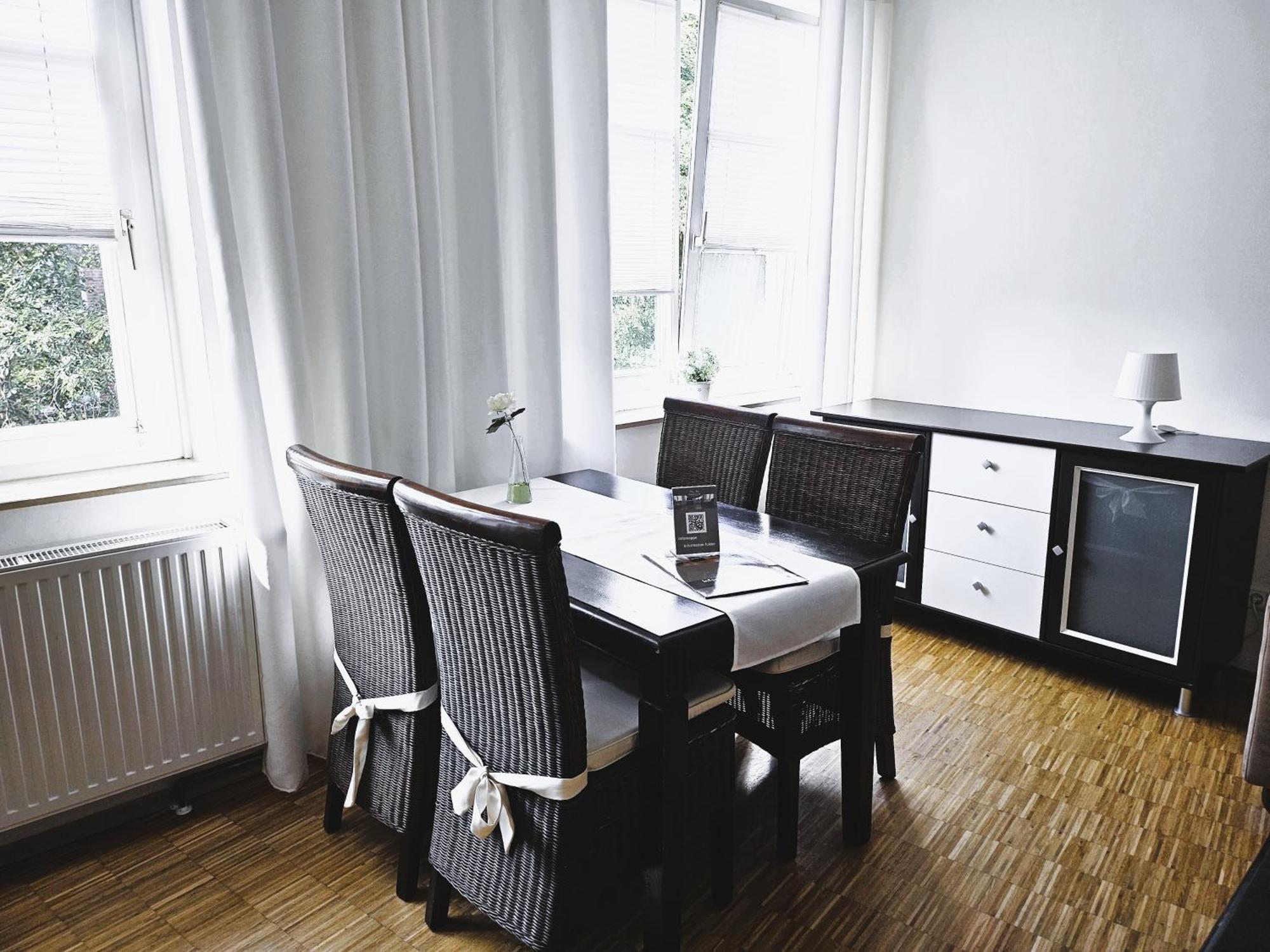 Das Nest Boardinghouse Hamburg Niendorf Bagian luar foto